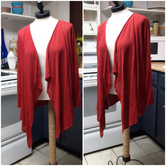 Woman Open front Cardigan knit Sweater - Picture 12 of 13